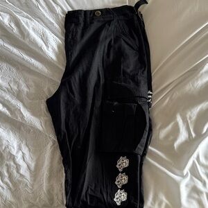 Darc Sport Black Cargo Pants